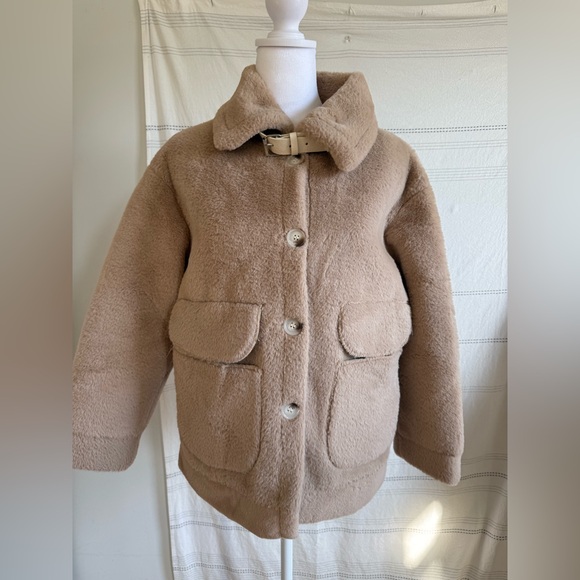 Jackets & Blazers - Winter fleece coat. Size S